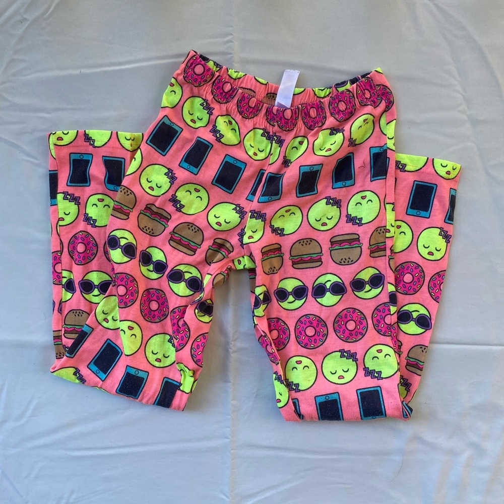 Justice Girls Emoji PJ Pants